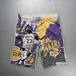 Los Angeles Lakers NBA Basketball Lebron James Shorts size‎ Medium